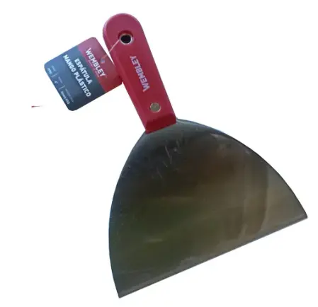 [76436] Espatula Wembley Mango Plastico Rojo (152) 6"