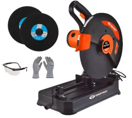 [76454] Sierra Sensitiva Daewoo 2200w 14'' 350mm + Acc Profesiona