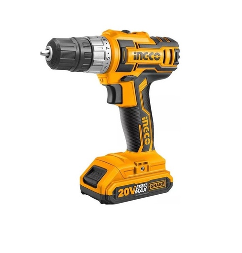 [76442] Taladro Atornillador 10mm (P20S) Bat  CIDLI2002-4 Ingco