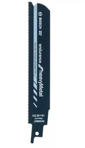 [76507] Hoja Sierra Sable Metales -S1127BEF $ X Unid (Blister X 5)