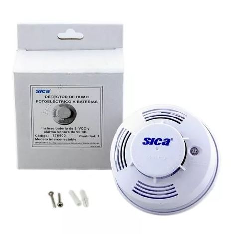 [53008] Detector De Humo Sica 9V