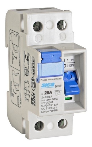 [53693] Disyuntor Int Dif 2x25A