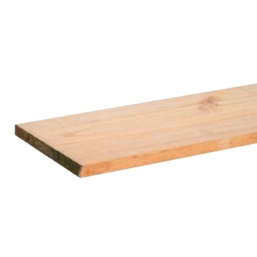 [76528] Pino En Bruto 1ra   1" x6x10 Pies $ X Liston