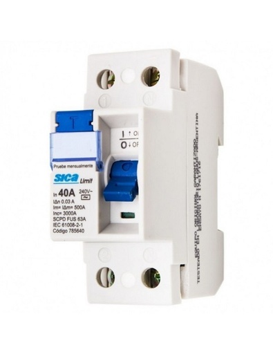 [53694] Disyuntor Int Dif 2x40A