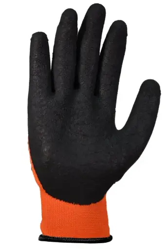 [76543] Guante Latex Rugoso Negro T11