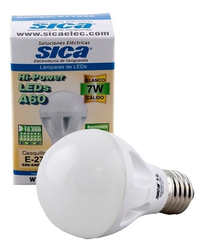 [53147] Lamp LED Clasica 7W E27 Calida