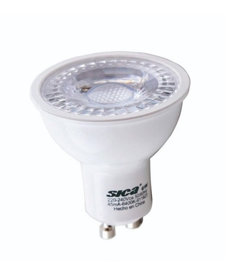[64061] Lampara 6 W 6LED GU10 HP LD 400Lm