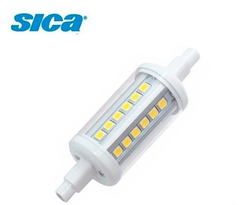 [61585] Lampara Led  R7S J78mm 5W 220V BLANCO CALIDO