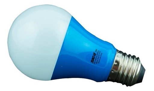 [55463] Lampara Led Clasica 3w E27 Azul