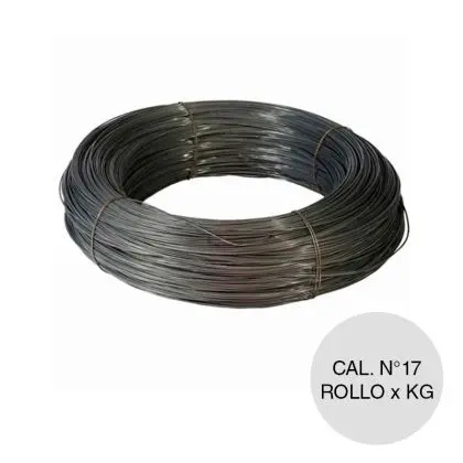 [76605] Alambre Recocido Nº17 De Atar $XRollitos De 1 Kg (1.42mm)