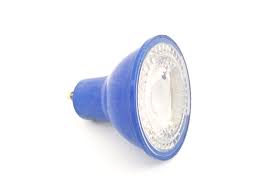 [64065] Lampara Led GU10 MR16 4W Azul