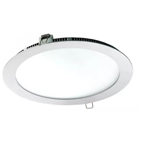[76597] Plafon Led Slim Redondo Emb 12w Calido