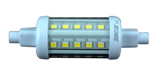 [56824] Lampara Led R7S  78mm 5W LUZ DIA