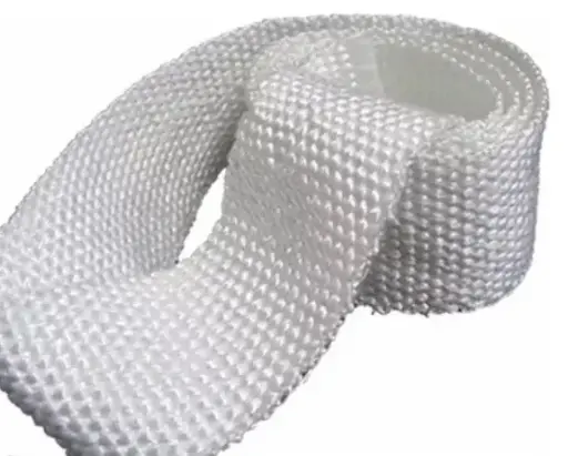 [76626] Cinta Fibra Vidrio 100mm Esp. 3.0mm $ X Metro (Rollo X 30m)