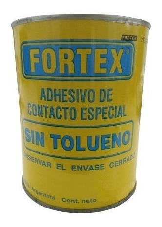 [76668] Cemento De Contacto Sin Tolueno Fortex  10 Lts 