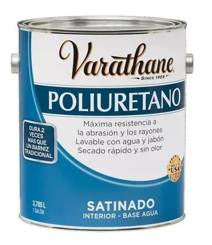 [76759] Pintura Poliuretano Interior Base Agua Satinado 3,785L