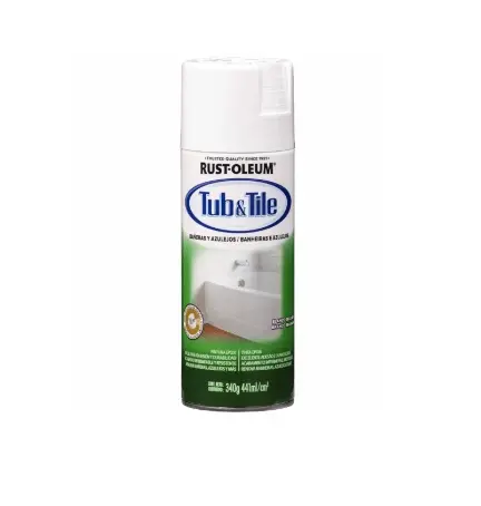 [76762] Pintura Aerosol Especial Acrilica Epoxi P/Bañera y Sanitarios Tub& Tile 340gr