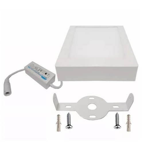 [57568] Superficial LED Cuadr 18W BC