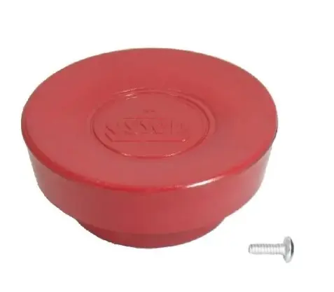 [76805] Perilla Essen Roja C/Buje De Bronce Y Torn Aluminio