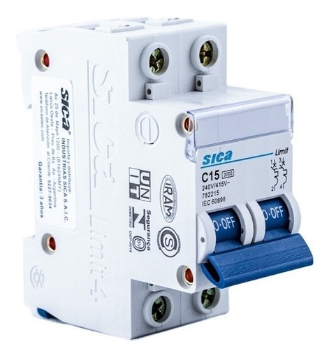 [53687] Termica TM Limit 2x15A