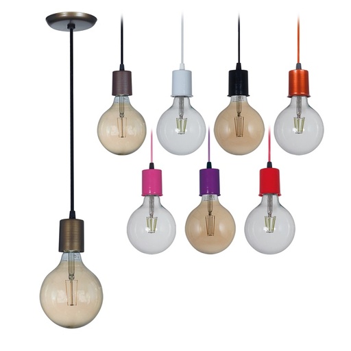 [76849] Colgante Capuchon Simple Cobre Spotsline