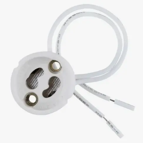 [76871] Zocalo GU 10 Con Cable 10cm  SPL