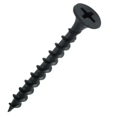 [76885] Tornillo Madera FN Negro 12 X 3 1/2
