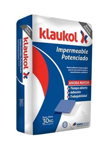 [76903] Klaukol Impermeable Potenciado X 25 kg  $ X Bolsa (Pallet 80 Bolsas) 