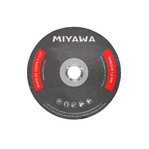 [76960] Disco De Corte 4 1/2 1.6 Mm Miyawa 