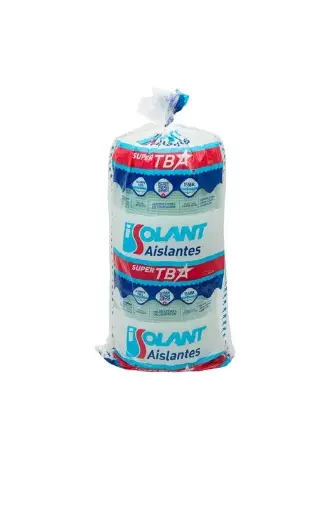 [77023] Aislante Super TBA 15mm X1.25 X 15M $ X Rollo  C/Alum Puro