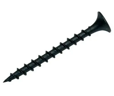 [76942] Tornillo Punta Aguja T3 6X 1 1/2 Negro Importado