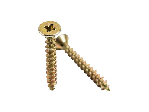 [77071] Tornillo Madera Dorado 10 X 3
