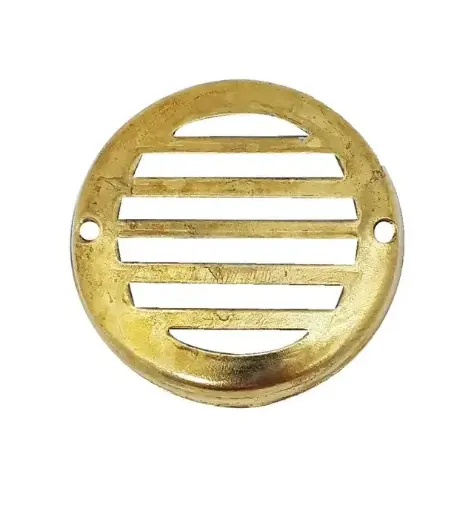 [77262] Respiradero Rejilla Redondo 42mm Dorado