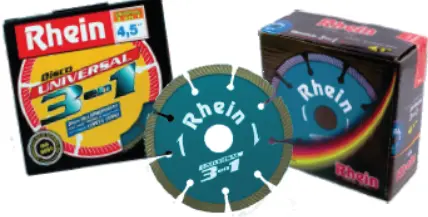 [23276] Disco Diamantado 3 En 1 Sg/Tb/C Rhein 4.5