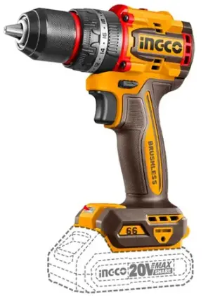 [77288] Taladro Atornillador Percutor 13mm 20v Ingco