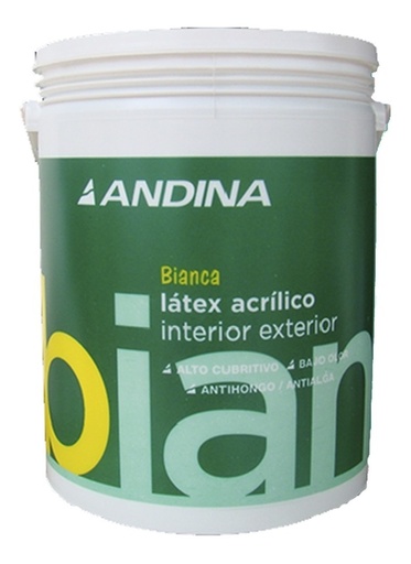 [64688] Latex Acril Bianca Ext Int 10L  BLANCO