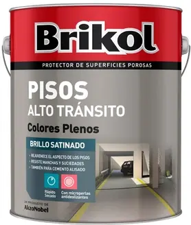 [77395] Brikol Pisos Alto Tránsito Negro x  1 L