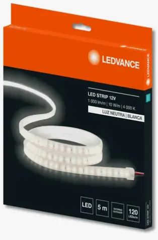 [77413] Cinta Led Value 10w/m 4000k 12v Ip65