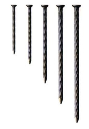 [45693] Clavos Espiralados 2 1/2" Paquete X 1kg   Acindar