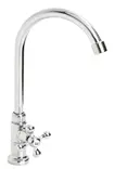 [77544] Canilla 1 Agua Pico J 39Cm Mes. Volante Metal