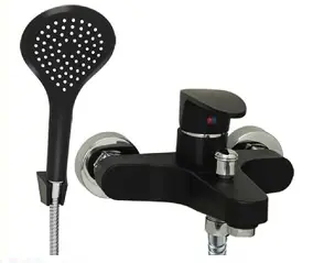 [77557] Monocomando Doha Ducha ABS Negra C/Transferencia