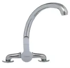 [77569] Mezcladora Monocomando Madrid Cocina Mes. Pico Cisne Grueso