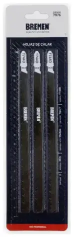 [77613] Hoja De Calar Enc T Madera (T744D) $ x Unid (Pack X 3)