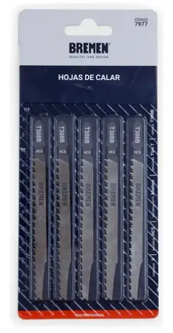 [77614] Hoja De Calar Enc T Madera (T308B) $ x Unid (Pack X 5)