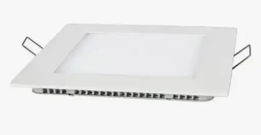 [77688] Plafon Led De Embutir Cuadrado 6w Luz Fría Candela