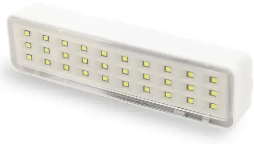 [77696] Luz Emergencia 30 3w Fria Led 5hs Autonomia Color Blanco