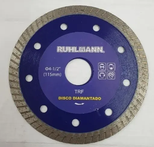 [77729] Disco Corte Diamantado Trf 115mm Ruhlmann Ru15301 Porcelanat