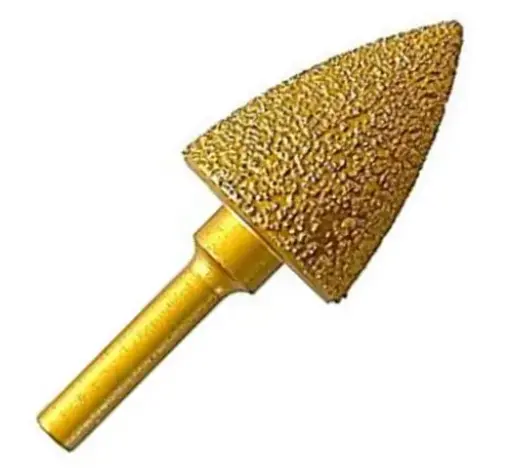 [77724] Lima Conica Punta Ancha Diamantada Enc 1/4 Ruhlmann