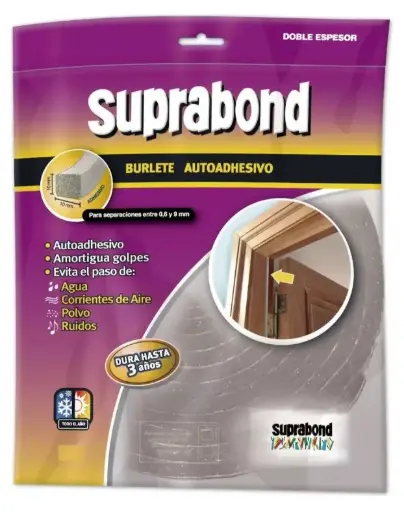 [77809] Poxiband Burlete Doble Espesor Marron