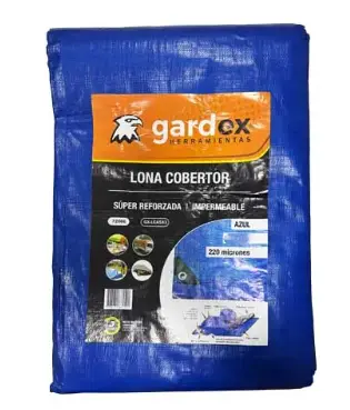 [21068] Lona Cobertor Gardex Azul 3X4Mts 220 Mic